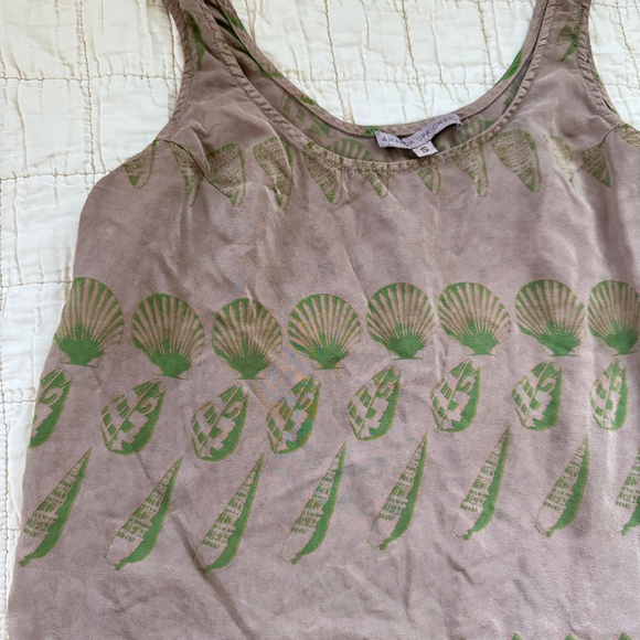 Amanda Uprichard 100% Silk Seashell Print Dress • Size: S - Picture 3 of 10